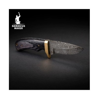 Damascus Maker Skinner Knife