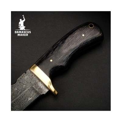 Damascus Maker Skinner Knife