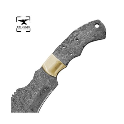 Tracker Knife Damascus Blank