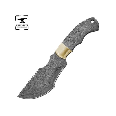 Tracker Knife Damascus Blank