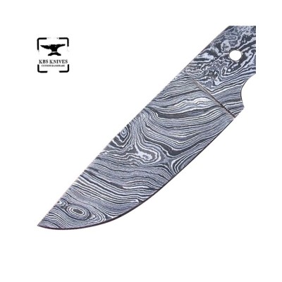 Damascus Large Blank Blade