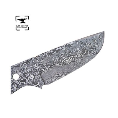 Damascus Large Blank Blade