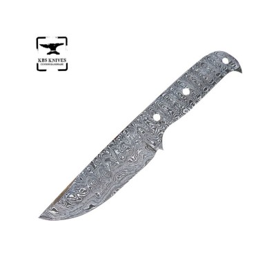 Damascus Large Blank Blade