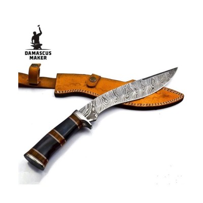 Versatile Kukri Knife with Leather Sheath