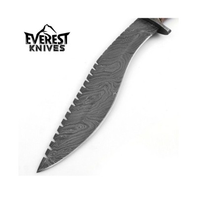 Damascus Steel Kukri Knife