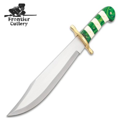 Frontier Cutlery Stainless Steel Bowie Knife