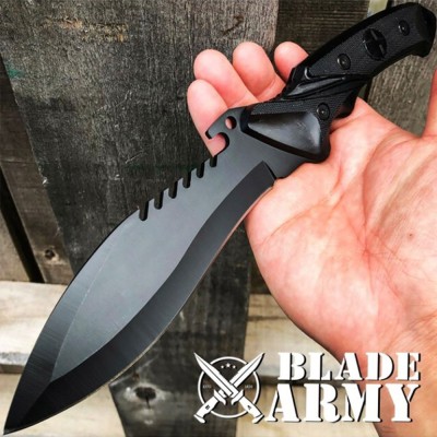 Full Tang Tactical Survival Knife with Sheath – Military Grade