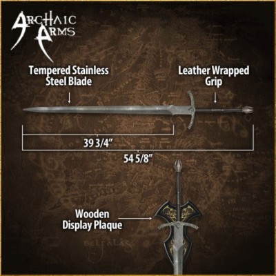 Official Witch King Sword - Licensed Lord of the Rings Collectible