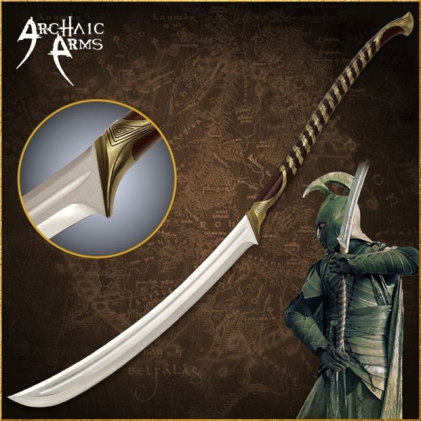 High Elven Warrior Sword – Authentic Lord of the Rings Collectible Replica