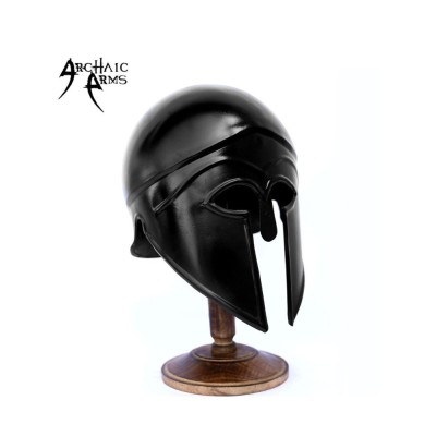 5th Century Corinthian Hoplite Helmet with Display Stand - Greek Armor