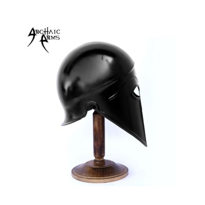 5th Century Corinthian Hoplite Helmet with Display Stand - Greek Armor