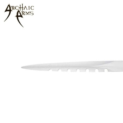 Medieval Parrying Dagger – Sword Breaker Style with Serrated Blade