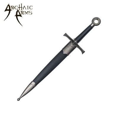 Medieval Parrying Dagger – Sword Breaker Style with Serrated Blade