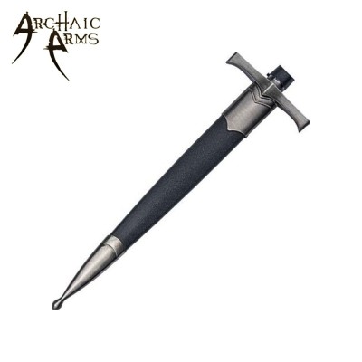 Medieval Parrying Dagger – Sword Breaker Style with Serrated Blade