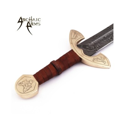 Damascus Steel Medieval Swords by Archaic Arms