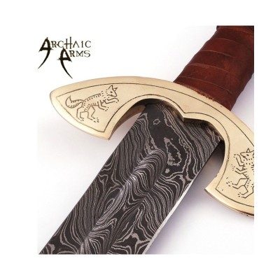 Damascus Steel Medieval Swords by Archaic Arms