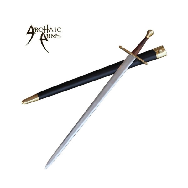 Majestic Medieval European Display Sword with Scabbard