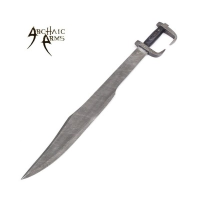 King of Spartan Damascus Sword - Archaic Arms