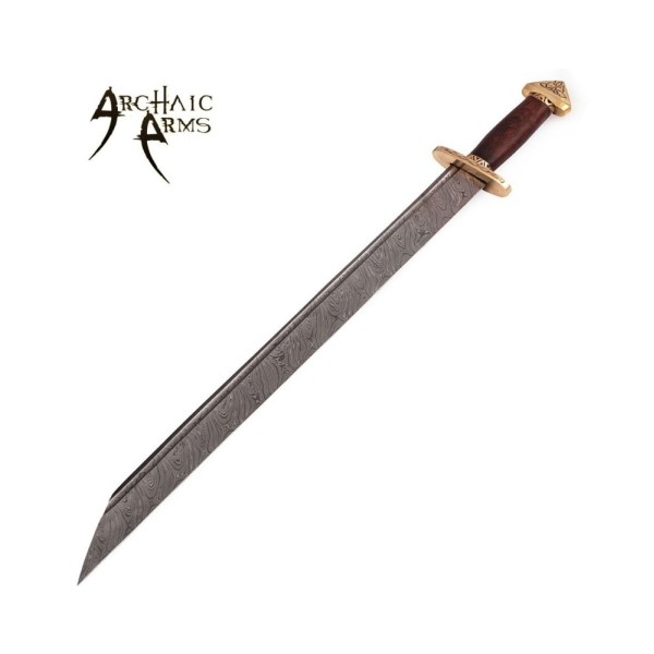 7th Century Damascus Steel Medieval Sword by Archaic Arms