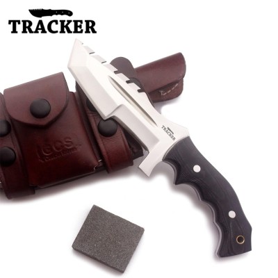 Handmade D2 Steel Tracker Knife with G10 Handle - Durable & Versatile