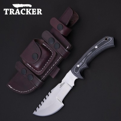 Handmade D2 Tool Steel Tactical Hunting Tracker Knife - EDC Ready