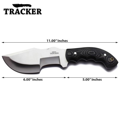 Handmade G10 Handle D2 Tool Steel Tactical Hunting Knife