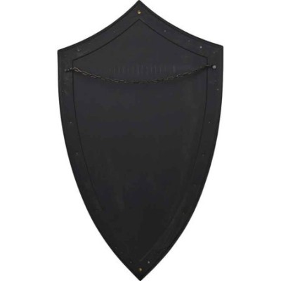 Stylish Templar Knight Steel Shield for Home Decor and Collectors