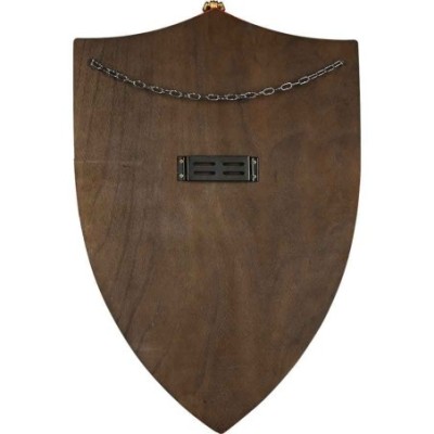 Richard the Lionheart Wooden Shield for Medieval Decor and Collectors