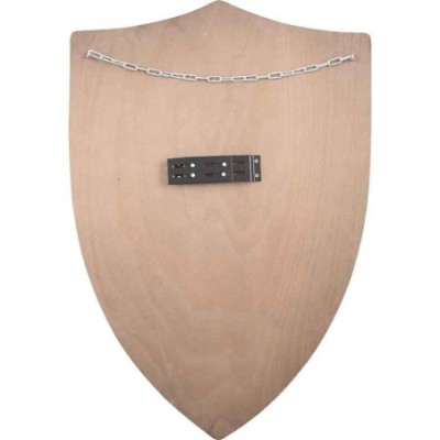 El Cid Wooden Shield for Medieval Decor and Historical Reenactments