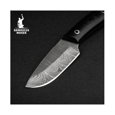 Fixed Blade Damascus Hunting Knife