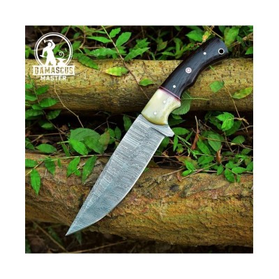 Handmade Damascus Steel Hunting Knife | Premium Quality Blade