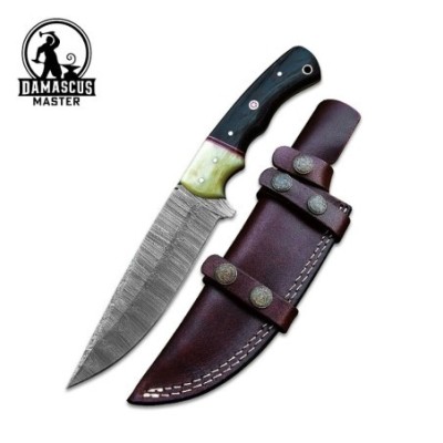 Handmade Damascus Steel Hunting Knife | Premium Quality Blade