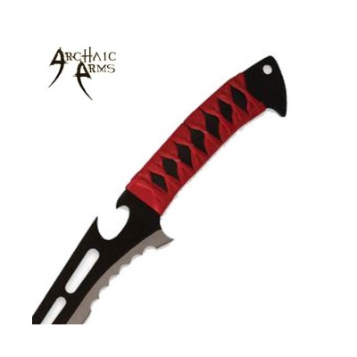 Red Guardian Fantasy Sword with Sheath - Archaic Arms