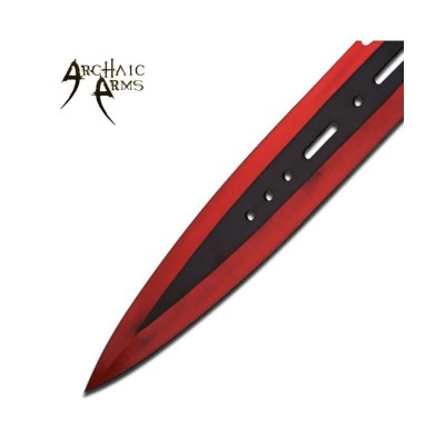 Archaic Arms Gladius Red Black Blade Fantasy Short Sword