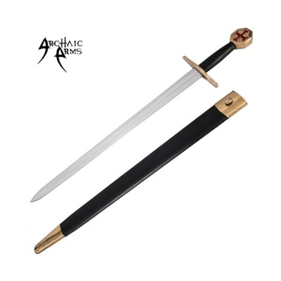 Knights Templar Crusader Sword | 33-Inch Overall Length