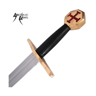 Knights Templar Crusader Sword | 33-Inch Overall Length