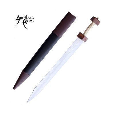 Roman Caesar Gladius Sword with Scabbard | Carbon Steel