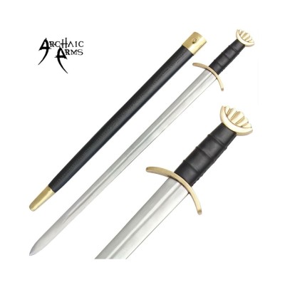 Scandinavian Norsemen Viking Lobed Sword | Carbon Steel