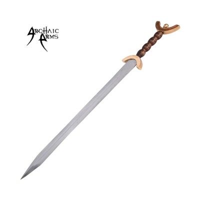 Celtic War Sword | Stainless Steel Blade & Wooden Grip