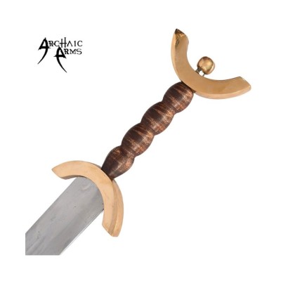 Celtic War Sword | Stainless Steel Blade & Wooden Grip