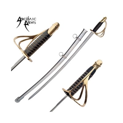 1860 Saber American Light Cavalry Sword | High Carbon Steel