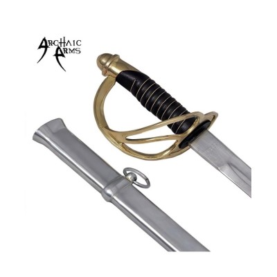 1860 Saber American Light Cavalry Sword | High Carbon Steel