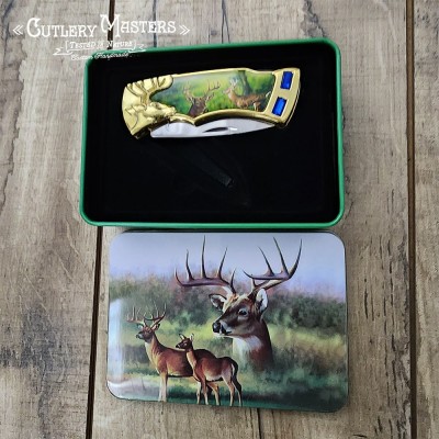 2 Jewel Whitetail Collector's Pocket Tool | Premium Stainless Steel