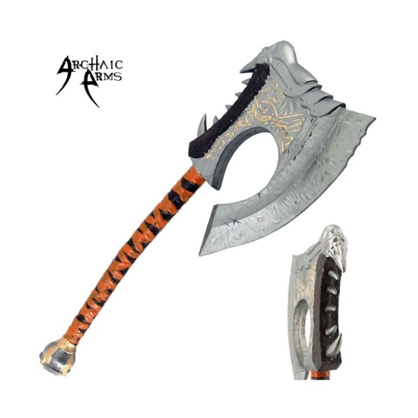 Grom Hellscream Legendary Foam Axe Costume Cosplay