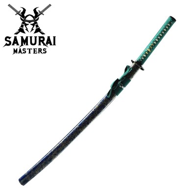 Handmade Two-Tone Dragon Samurai Katana Japanese Sword