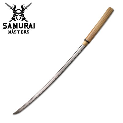 Hand-Forged Shirasaya Samurai Sword – 41" Carbon Steel Katana