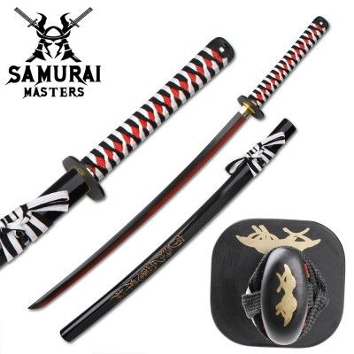 Two-Toned Samurai Ninja Katana – 41" Carbon Steel Blade & Scabbard