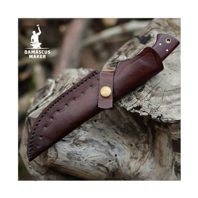 Artisan Damascus Bushcraft Tool | Unique Handcrafted Blade