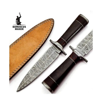 Damascus Steel Dagger Knife