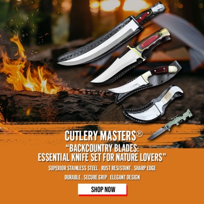 Cutlery Masters® Backcountry Blades: Essential Knife Set